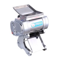 Maquina Cortadora De Carne Commercial Electric Stainless Steel Desktop Chicken Breast Fresh Beef Meat Slicer Cutting Machine