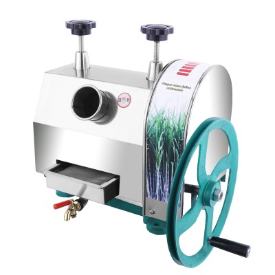 Home Commercial Portable Manual Type Mini Small Scale Sugar Cane Sugarcane Juice Making Juicer Extractor Machine For Sale