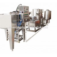 automatic industrial soybean milk making machine/soya milk plant for factory selling