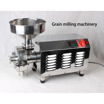 stainless steel soybean grinding machine /grinder commercial grain mill for cereals